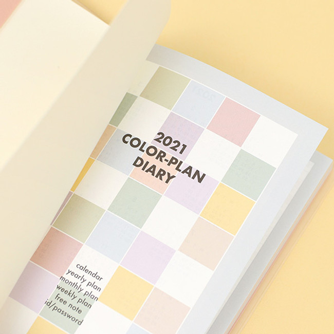 Intro - PAPERIAN 2021 Color plan dated weekly diary planner