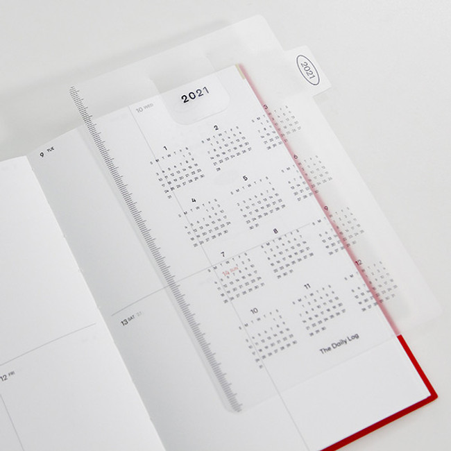 Comes with a bookmark - GMZ 2021 Daily log medium dated weekly diary planner