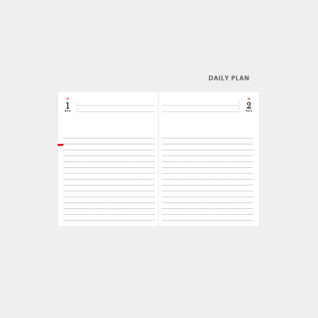 Daily plan - 3AL 2021 Today trip dated daily diary planner