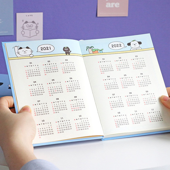 Calendar - ICONIC 2021 Doremi dated weekly diary planner