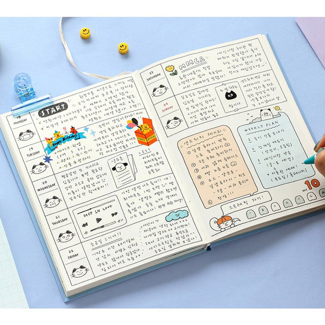 Weekly plan - ICONIC 2021 Doremi dated weekly diary planner