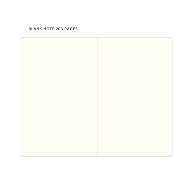 Blank note - Byfulldesign Making memory medium blank notebook ver2