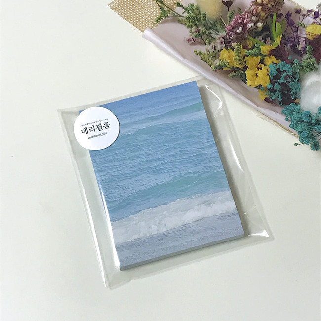 Package - Meri Film Gangneung beach memo writing notepad