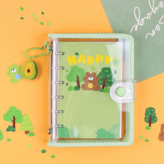 Wanna This Forest's tree paper sticker