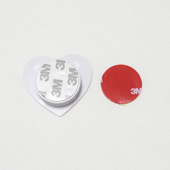 3M sticker - Meri Film Pink heart sunset pop up phone grip holder