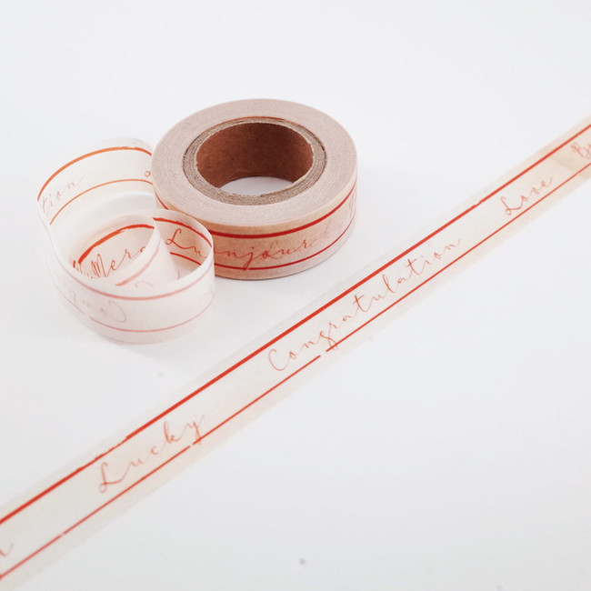 Universal Condition Message vintage lettering masking tape