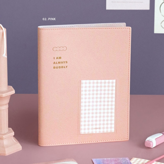 Pink - ICONIC Bubbly dateless weekly diary planner