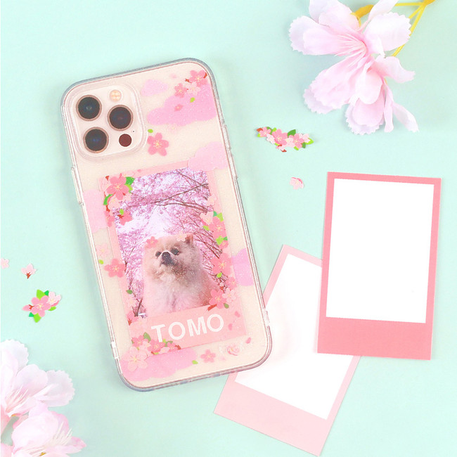 Usage example - Wanna This Forest's spring flowers paper sticker