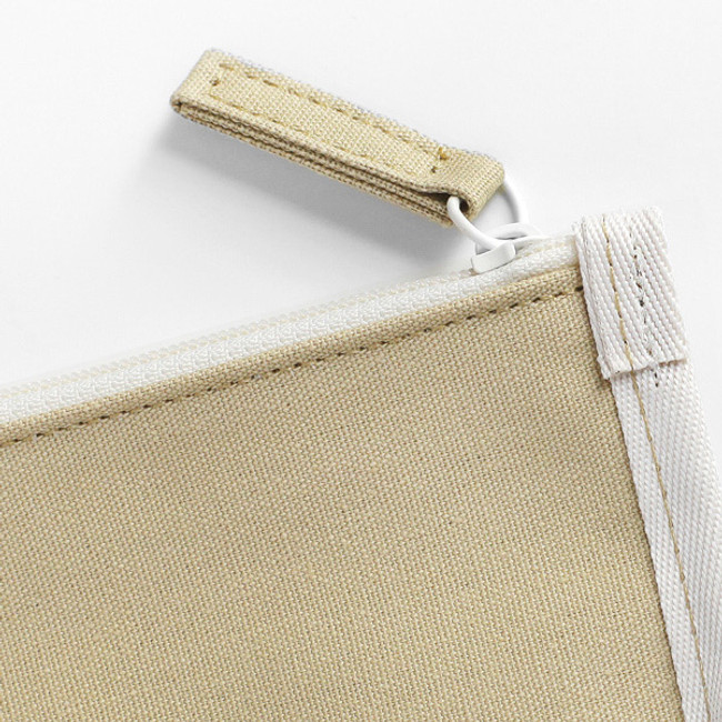 Zipper - 2NUL Pencil keeper flat zipper cotton pen case