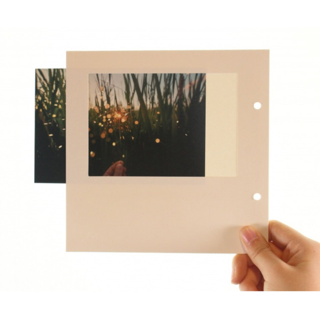 Light 4X6 Slip In Photo Album 2 Ring Binder