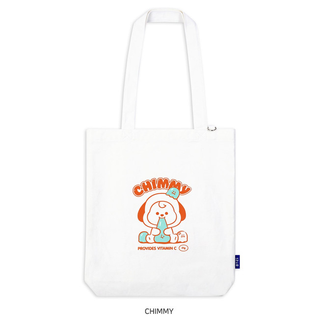 CHIMMY - BT21 Jelly Candy Baby Canvas Cotton Tote Bag