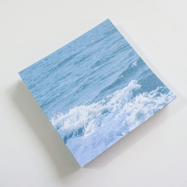 Meri Film Refreshing Ocean Waves Memo Writing Notepad