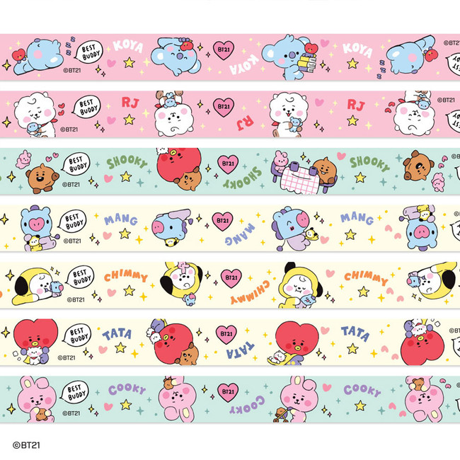 BT21 Little Buddy Baby Neck Strap