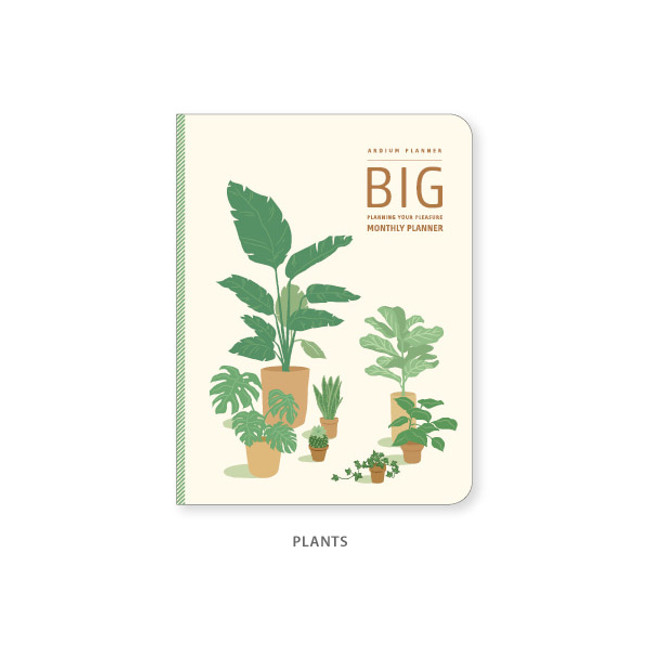 Plants - Ardium 2022 Big dated monthly planner scheduler