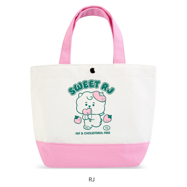 RJ - BT21 Jelly Candy Baby Cotton Tote Bag