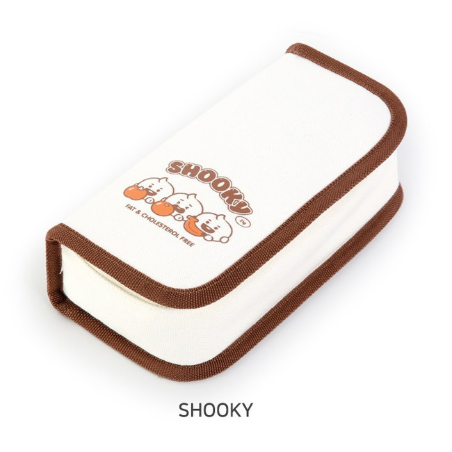 SHOOKY - BT21 Jelly Candy Baby Cotton Zipper Pencil Case Pouch