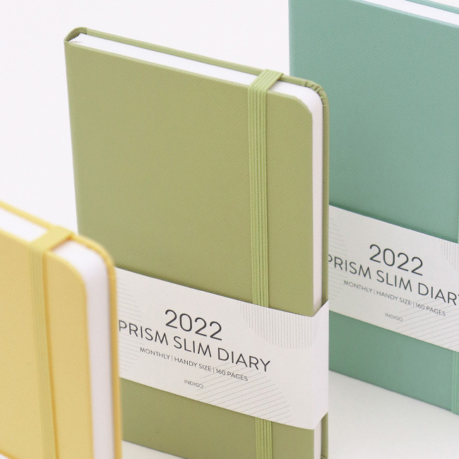 Indigo 2022 Prism Slim Dated Monthly Diary Planner