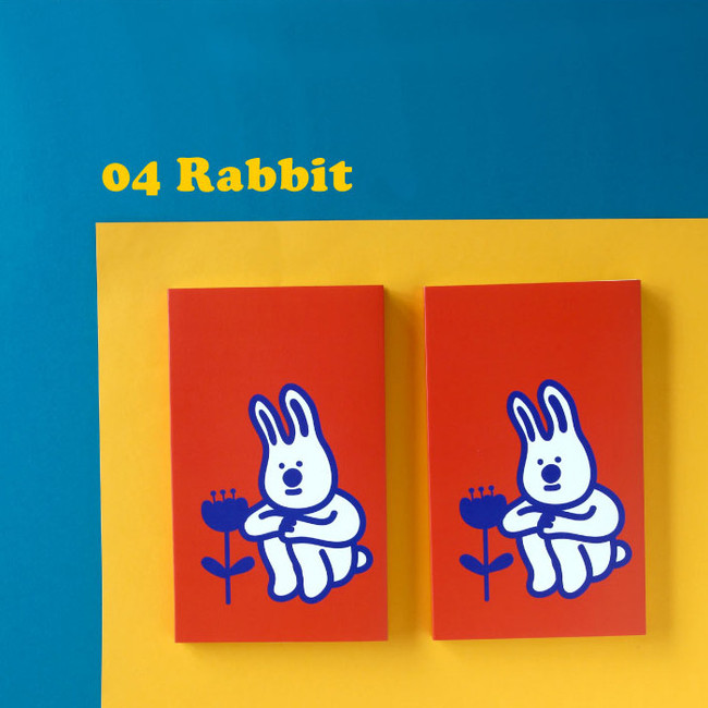 04 Rabbit - Jam Studio 2022 OH Dated Weekly Diary Planner