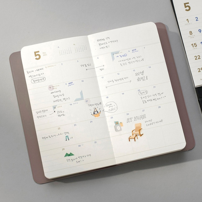 Monthly plan - 2022 Notable memory long dated daily planner