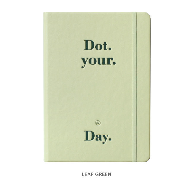 Leaf green - After The Rain 2022 Dot Your Day Dated Weekly Diary Planner