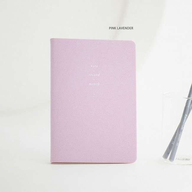 Pink lavender - 2022 Notable memory slim B6 dated monthly planner