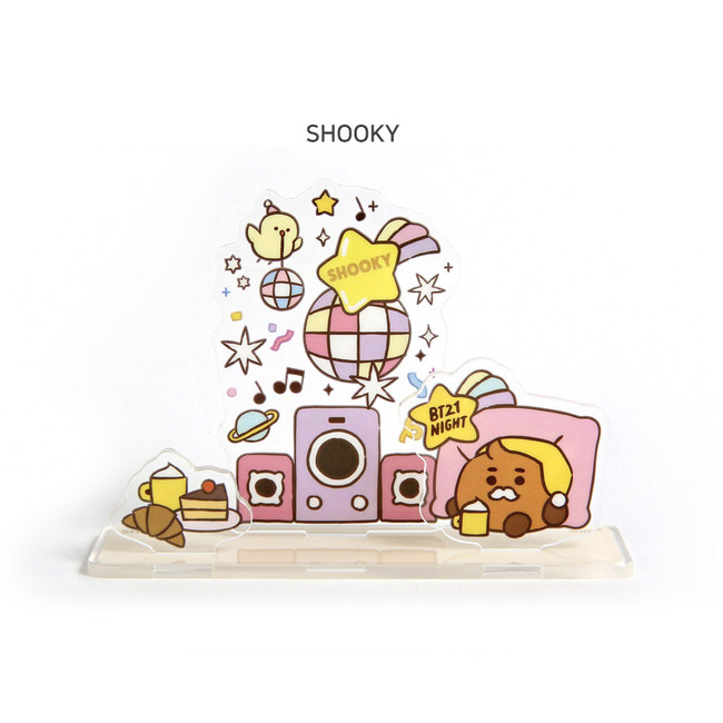 SHOOKY - BT21 2022 Party Acrylic Standing Monthly Calendar