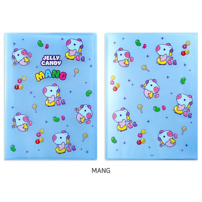 MANG - BT21 Jelly Candy A4 Display Book with 20 Clear Pocket