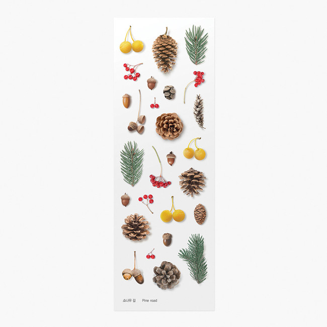 Appree Pine Road Nature Clear Sticker