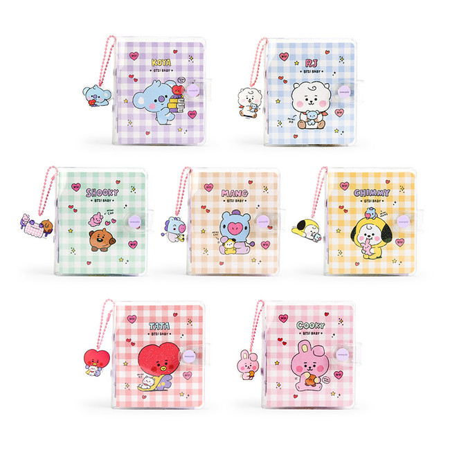 BT21 Little Buddy 3 ring Notebook with Keyring