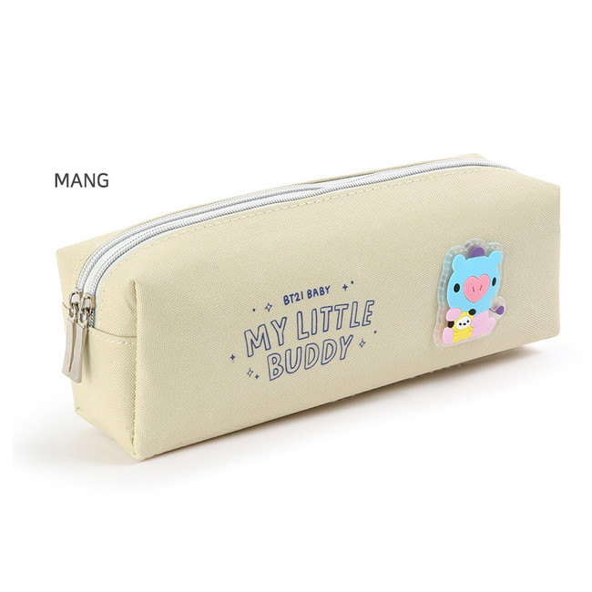 Mang - BT21 Little Buddy Baby Double Pockets Pencil Case Pouch