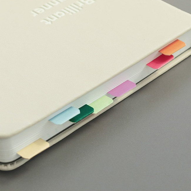 ICONIC Color Shape Paper Clear Sticker Pack - Fallindesign