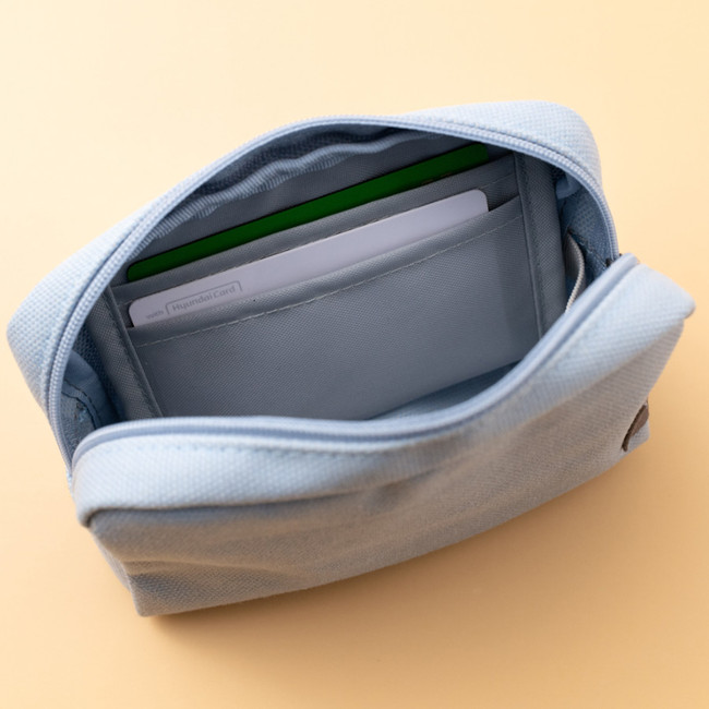 Usage example - Byfulldesign Mini Multi Pocket Zipper Pouch Case