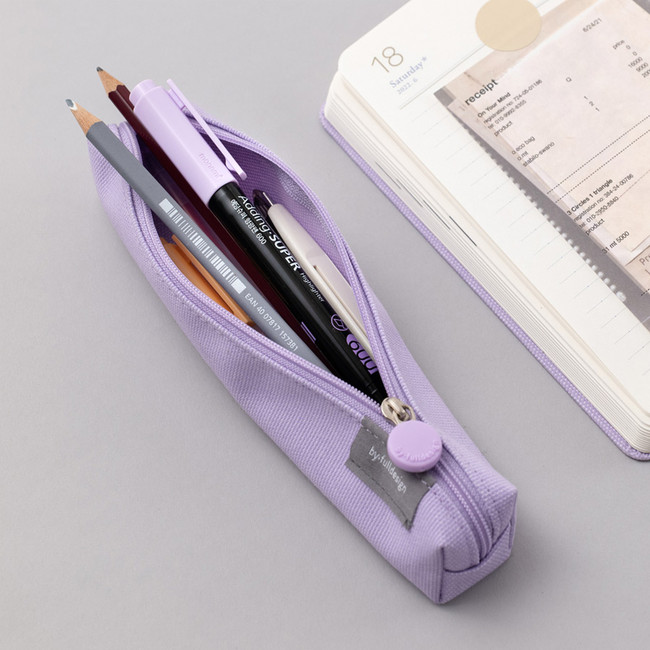 Usage example - Byfulldesign Single Zipper Pencil Case Pouch Ver6