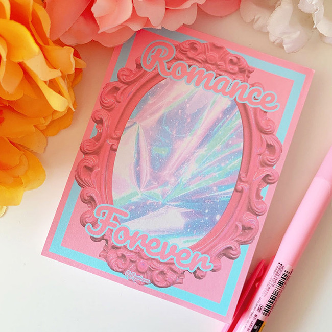 FlyFlyUnicorn Romance Forever Writing Notepad