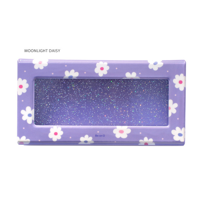 Moonlight Daisy - After The Rain Glitter Window Box PVC Pen Case