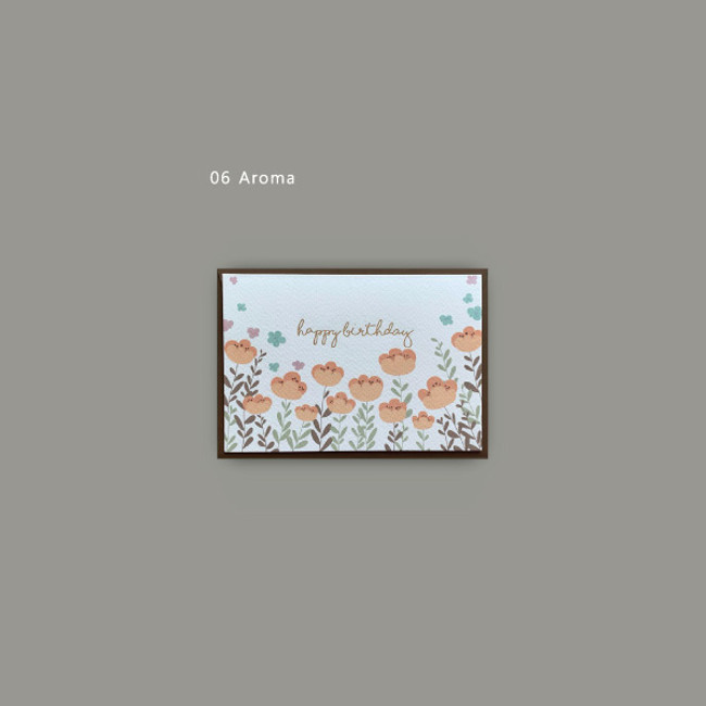 06 Aroma - DBD Thank You Card And Envelope Set