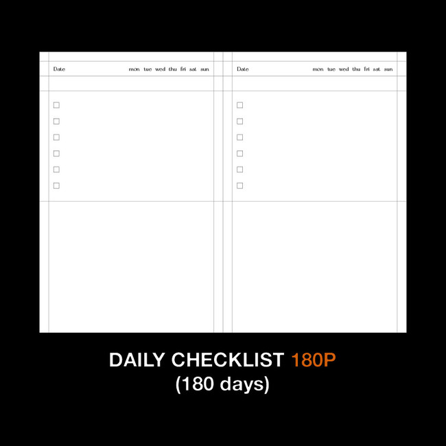 Daily checklist - PAPERIAN Daily Reminder Dateless Daily Checklist Planner