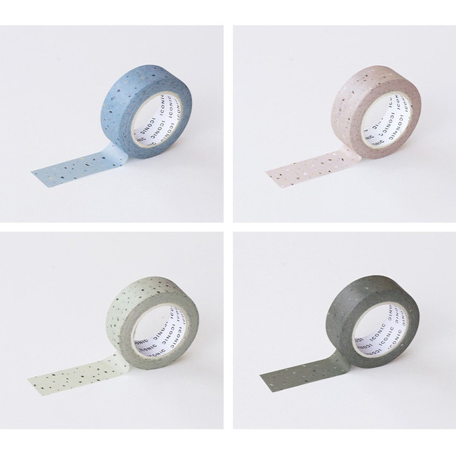 Pattern 8 Masking Tape Set with a cardboard box