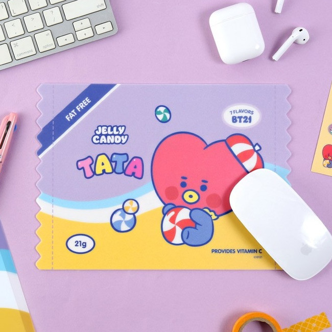 BT21 Jelly Candy PVC Mouse Pad