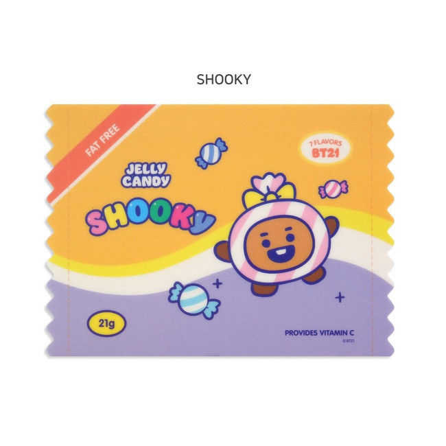 SHOOKY - BT21 Jelly Candy PVC Mouse Pad