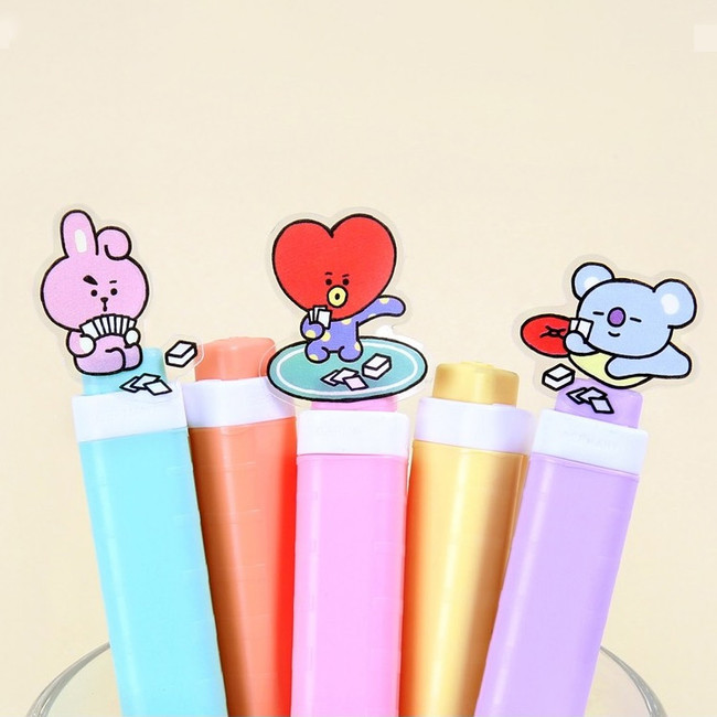 Usage example - BT21 Home All Day PVC Clear Sticker