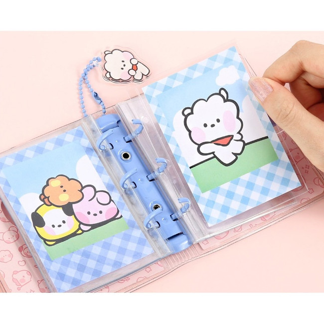 BT21 Minini 3-ring Slip In Pocket Photo Card Album