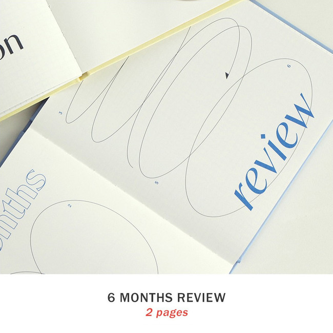 6 Months reviews - Iconic Trun the Page 6 Months Dateless Weekly Planner