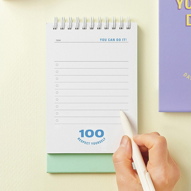 Antenna Shop 100 days Challenge Dateless Checklist Planner