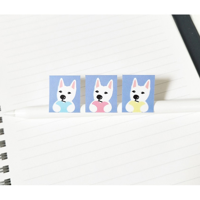 Ddori House Jindo Dog Slim Paper Sticker