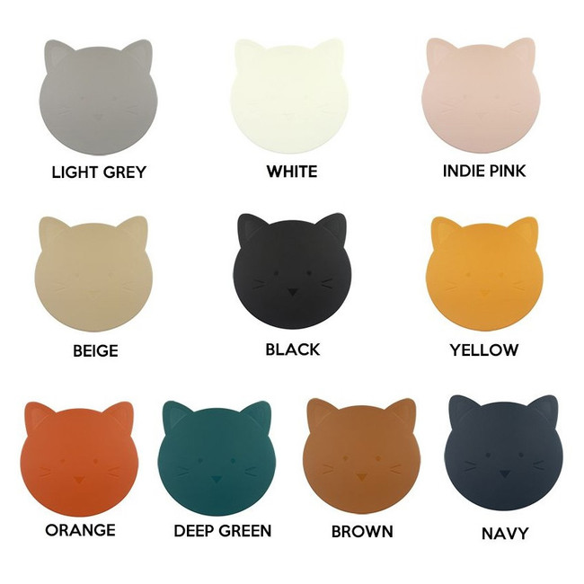 Color - Fenice Animal Kitty PU Mouse Pad