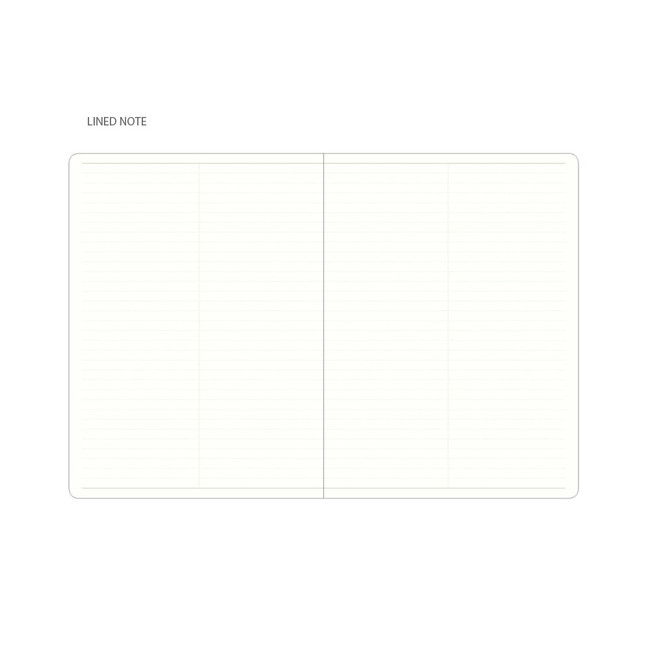 Lined note - 2023 Notable memory slim B5 dated monthly planner