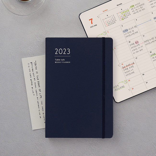 2023 Table Talk A5 Hardcover Dated Weekly Planner