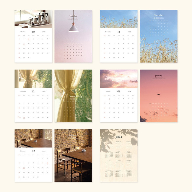 2023 Mind Snap Standing Flip Desk Calendar