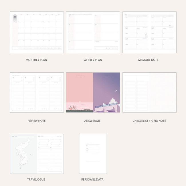 Contents - ICONIC 2023 Everyday Life Dated Weekly Diary Planner